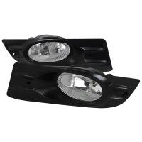 Spec'D Tuning Products - Spec-D 2006-2007 Honda Accord Coupe H11 Fog Lights Kit (Chrome Housing/Clear Lens) - Image 1