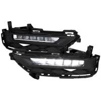 Spec'D Tuning Products - Spec-D 2016-2017 Honda Accord Coupe LED Fog Lights Kit (Chrome Housing/Clear Lens) - Image 1
