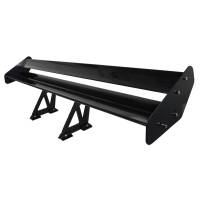 Spec'D Tuning Products - Spec-D Universal Black CNC Aluminum 52" Double Deck Adjustable Trunk Spoiler Wing - Image 1