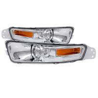 Spec'D Tuning Products - Spec-D 2005-2009 Ford Mustang Factory Style Bumper Lights (Chrome Housing/Clear Lens) - Image 1