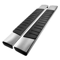 Spec'D Tuning Products - Spec-D 1999-2015 Chevrolet Silverado/GMC Sierra 1500/2500/3500 Regular Cab 6" Wide Chrome Coated Aluminum Side Step Running Boards - Image 1