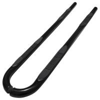 Spec'D Tuning Products - Spec-D 2001-2004 Toyota Tacoma Double Cab/Crew Cab Black Stainless Steel Side Step Nerf Bars - Image 1