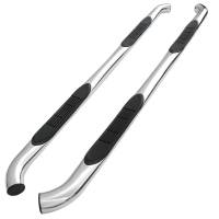 Spec'D Tuning Products - Spec-D 2005-2021 Toyota Tacoma Double Cab Chrome Stainless Steel Side Step Nerf Bars - Image 1