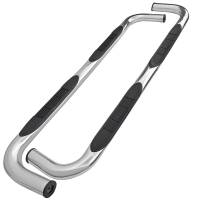 Spec'D Tuning Products - Spec-D 1994-2002 Dodge RAM Quad Cab 3" Chrome Stainless Steel Side Step Nerf Bars - Image 1