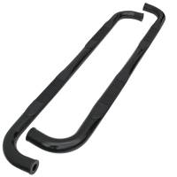 Spec'D Tuning Products - Spec-D 2001-2018 Chevrolet Silverado/GMC Sierra Crew Cab Black Stainless Steel Side Step Nerf Bars - Image 1