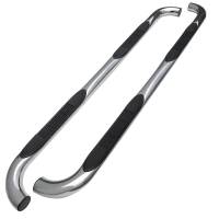 Spec'D Tuning Products - Spec-D 2002-2005 Ford Explorer 4DR 3" Chrome Stainless Steel Side Step Nerf Bars - Image 1