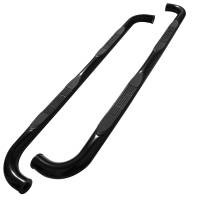Spec'D Tuning Products - Spec-D 2004-2008 Ford F-150 Super Cab 3" Black Stainless Side Step Nerf Bars - Image 1