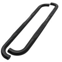 Spec'D Tuning Products - Spec-D 2006-2010 Hummer H3 3" Black Stainless Steel Side Step Nerf Bars - Image 1