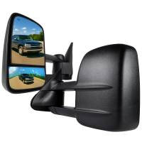 Spec'D Tuning Products - Spec-D 1999-2002 Chevrolet Silverado/Tahoe/Suburban GMC Sierra/Yukon XL Power Heated Manual Extendable Towing Mirrors - Image 1