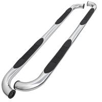 Spec'D Tuning Products - Spec-D 2004-2012 Chevrolet Colorado/GMC Canyon Crew Cab 3" Chrome Stainless Steel Side Nerf Bars - Image 1