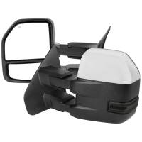 Spec'D Tuning Products - Spec-D 2004-2006 Ford F-150 Chrome Power Adjustable, Heated, & Manual Extendable Towing Mirrors w/ Smoke Lens LED Turn Signal Lights - Image 1