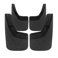 Spec'D Tuning Products - Spec-D 2014-2018 Chevrolet Silverado 1500/2500HD/3500HD ABS Front & Rear Mud Flap Splash Guards (Models without Fender Flares & Single Rear Wheel) - Image 1