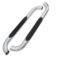 Spec'D Tuning Products - Spec-D 1999-2016 Ford F-250/F-350/F-450/F-550 Regular Cab 3" Chrome Stainless Steel Side Step Nerf Bars - Image 1