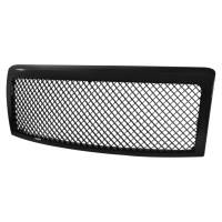 Spec'D Tuning Products - Spec-D 2009-2014 Ford F-150 Glossy Black ABS Mesh Grille - Image 1