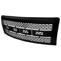 Spec'D Tuning Products - Spec-D 2009-2014 Ford F-150 Raptor Style Glossy Black ABS Grille - Image 1