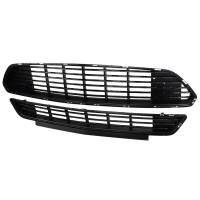 Spec'D Tuning Products - Spec-D 2015-2017 Ford Mustang Black ABS California Edition Style Upper & Lower Grille - 2PC - Image 1