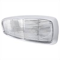 Spec'D Tuning Products - Spec-D 2002-2005 Dodge RAM Chrome ABS Billet Style Grille - Image 1
