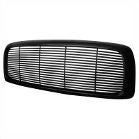 Spec'D Tuning Products - Spec-D 2002-2005 Dodge RAM Glossy Black ABS Billet Style Grille - Image 1
