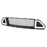 Spec'D Tuning Products - Spec-D 2015-2017 Ford Mustang Black ABS Mesh Grille w/ Dual Integrated LED Bar - Image 1