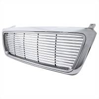 Spec'D Tuning Products - Spec-D 2004-2008 Ford F-150 Chrome ABS Billet Style Front Grille - Image 1
