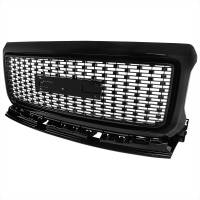 Spec'D Tuning Products - Spec-D 2015-2018 GMC Canyon Black ABS Front Hood Grille - Image 1