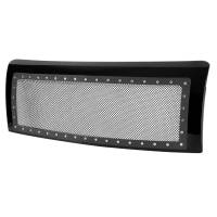 Spec'D Tuning Products - Spec-D 2009-2014 Ford F-150 Black ABS Vertical Grille - Image 1