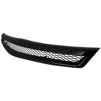 Spec'D Tuning Products - Spec-D 2006-2008 Honda Civic Coupe Si TR Style Black ABS Mesh Grille - Image 1
