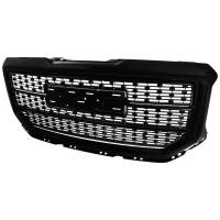Spec'D Tuning Products - Spec-D 2016-2018 GMC Sierra 1500 Jet Black ABS Denali Style Grille - Image 1
