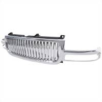 Spec'D Tuning Products - Spec-D 1999-2002 GMC Sierra 1500 2500LD/ 2000-2006 Yukon + XL Chrome ABS Vertical Grille - Image 1