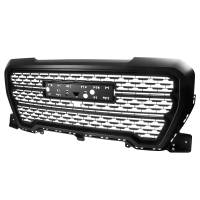 Spec'D Tuning Products - Spec-D 2019-2020 GMC Sierra 1500 Matte Black ABS Denali Style Mesh Grille - Image 1