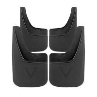 Spec'D Tuning Products - Spec-D 2014-2018 GMC Sierra 1500/2500HD/3500HD ABS Front & Rear Mud Flap Splash Guards (Single Rear Wheel Models Only) - Image 1