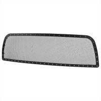 Spec'D Tuning Products - Spec-D 2013-2018 Dodge RAM 2500/3500 Rivet Style Black Stainless Steel Mesh Grille Insert - Image 1