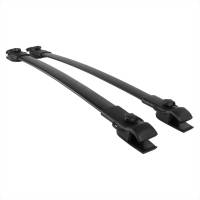 Spec'D Tuning Products - Spec-D 2011-2017 Toyota Sienna Aluminum Roof Top Cross Bars (Black) - Image 1