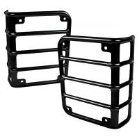 Spec'D Tuning Products - Spec-D 2007-2018 Jeep Wrangler JK Black Steel Euro Tail Light Guards - Image 1