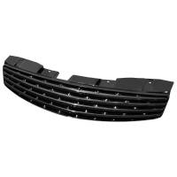 Spec'D Tuning Products - Spec-D 2003-2007 Infiniti G35 Coupe Black ABS OE Style Grille - Image 1