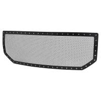 Spec'D Tuning Products - Spec-D 2016-2018 GMC Sierra 1500 Rivet Style Black Stainless Steel Mesh Grille Insert - Image 1