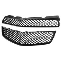 Spec'D Tuning Products - Spec-D 2010-2015 Chevrolet Equinox Black ABS 2PC Mesh Grille - Image 1