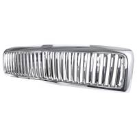 Spec'D Tuning Products - Spec-D 1994-2002 Dodge RAM Chrome ABS Vertical Grille - Image 1