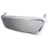 Spec'D Tuning Products - Spec-D 2004-2008 Ford F-150/ 2006-2008 Lincoln Mark LT Chrome ABS Mesh Grille - Image 1