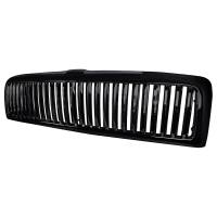 Spec'D Tuning Products - Spec-D 1994-2002 Dodge RAM Glossy Black ABS Vertical Grille - Image 1
