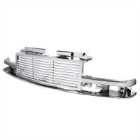 Spec'D Tuning Products - Spec-D 1998-2004 Chevrolet S10/Blazer Chrome ABS Grille - Image 1