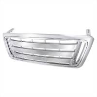 Spec'D Tuning Products - Spec-D 2004-2008 Ford F-150/ 2006-2008 Lincoln Mark LT Chrome ABS Billet Style Grille - Image 1