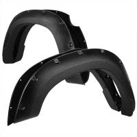 Spec'D Tuning Products - Spec-D 2019-2021 Dodge RAM 1500 Textured Rivet Style Fender Flares - Image 1