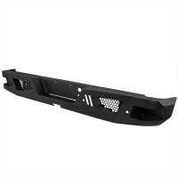 Spec'D Tuning Products - Spec-D 2007-2018 Chevrolet Silverado 1500 Black Heavy Duty Steel Rear Step Bumper w/ License Lamp - Image 1