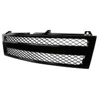 Spec'D Tuning Products - Spec-D 1999-2002 Chevrolet Silverado Black ABS V2 Mesh Grille - Image 1