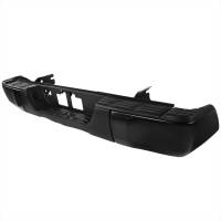 Spec'D Tuning Products - Spec-D 2014-2018 Toyota Tundra Black Stainless Steel OEM Style Replacement Rear Step Bumper w/ License Lamp - Image 1