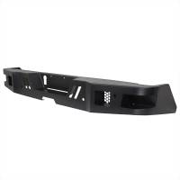 Spec'D Tuning Products - Spec-D 2014-2021 Toyota Tundra Black Heavy Duty Steel Rear Step Bumper w/ License Lamp - Image 1