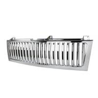 Spec'D Tuning Products - Spec-D 1999-2002 Chevrolet Silverado Chrome ABS Vertical Grille - Image 1