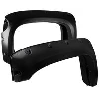 Spec'D Tuning Products - Spec-D 2007-2013 Chevrolet Silverado 1500 69.3" Fleetside Black Smooth Polypropylene Fender Flares - Image 1