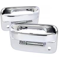 Spec'D Tuning Products - Spec-D 2004-2012 Ford F-150 2DR ABS Door Handle Covers w/ Keyholes (Chrome) - Image 1